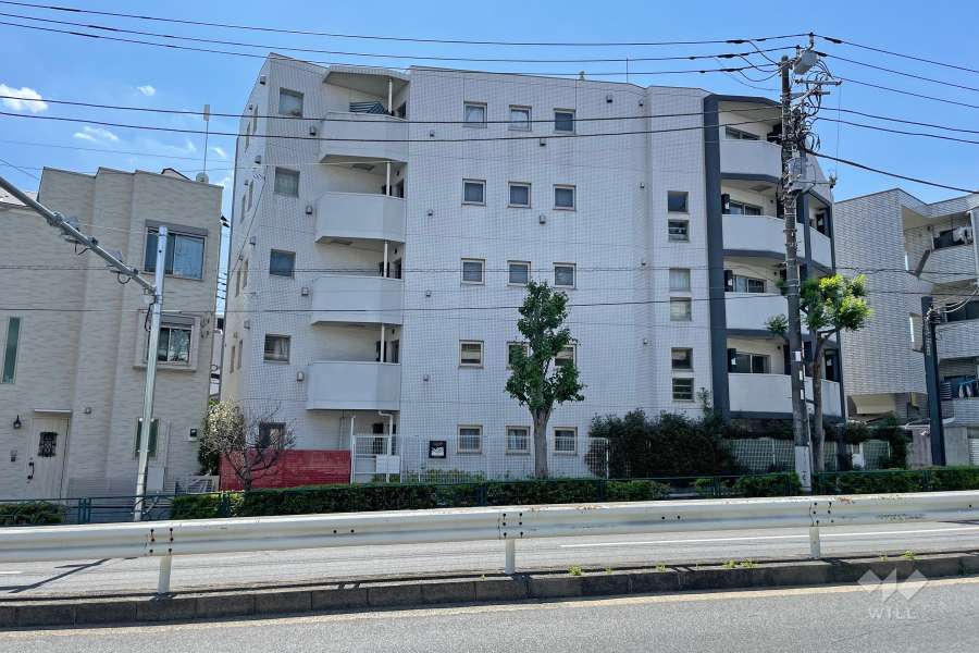 ビバリーホームズ久が原2の外観（東側から）　