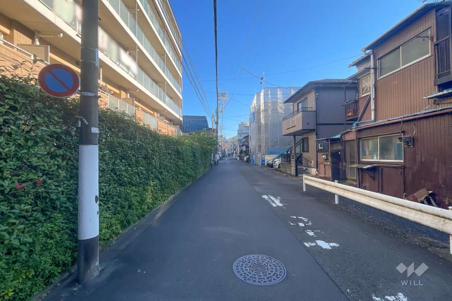 敷地の東側道路