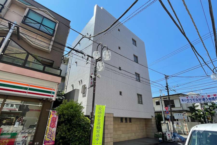 プラーティノ多摩川鵜の木弐番館の外観（北西側から）