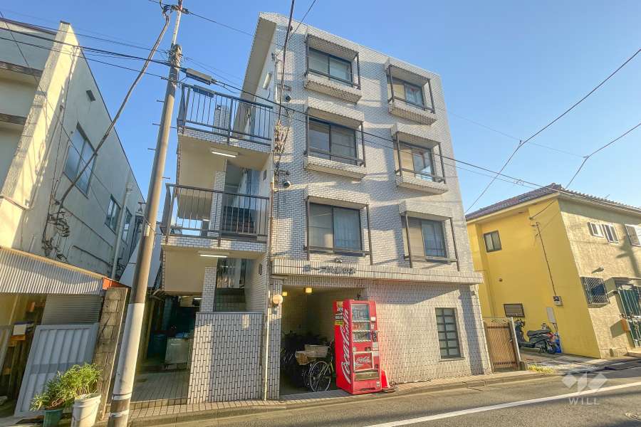 ルーブル鵜の木の外観（北側から）