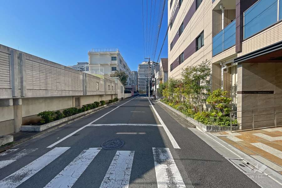 敷地南東側道路