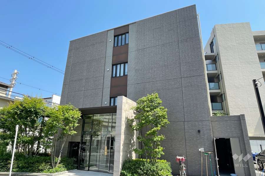 アールブラン下丸子センティアの外観（北西側から）