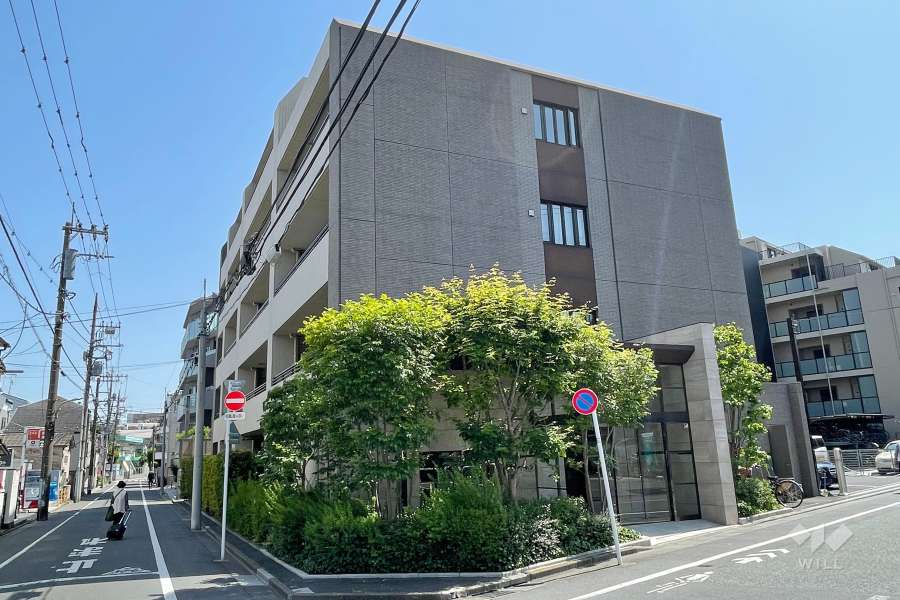 アールブラン下丸子センティアの外観（北側から）