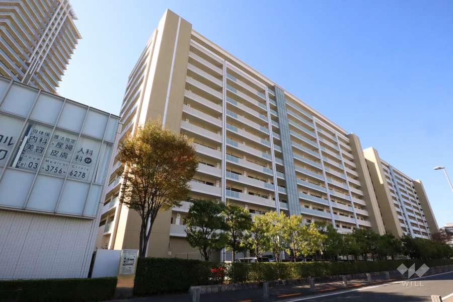 ザ・リバープレイス　センターコートの外観(南東側から)