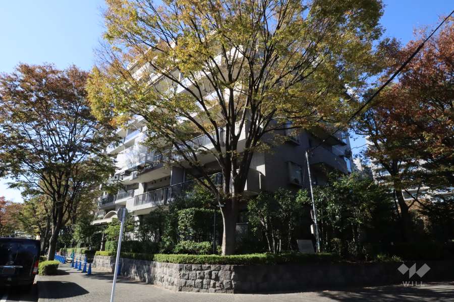 パークハウス多摩川南五番館の外観(南東側から)