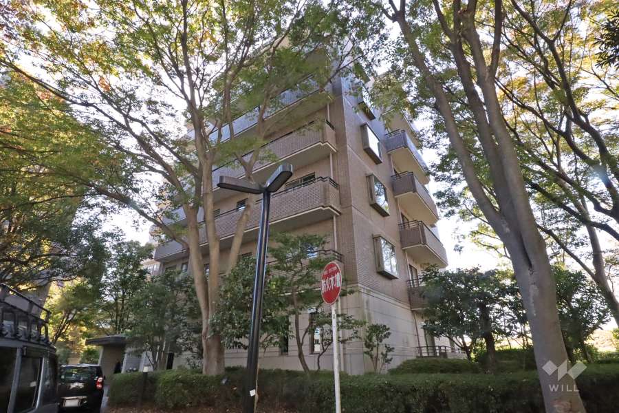 パークハウス多摩川北弐番館の外観（北東側から）