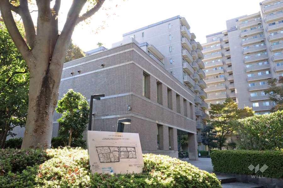 パークハウス多摩川北四番館の外観（北東側から）