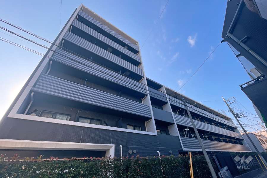 シーフォルム下丸子アジールコートの外観（北西側から）