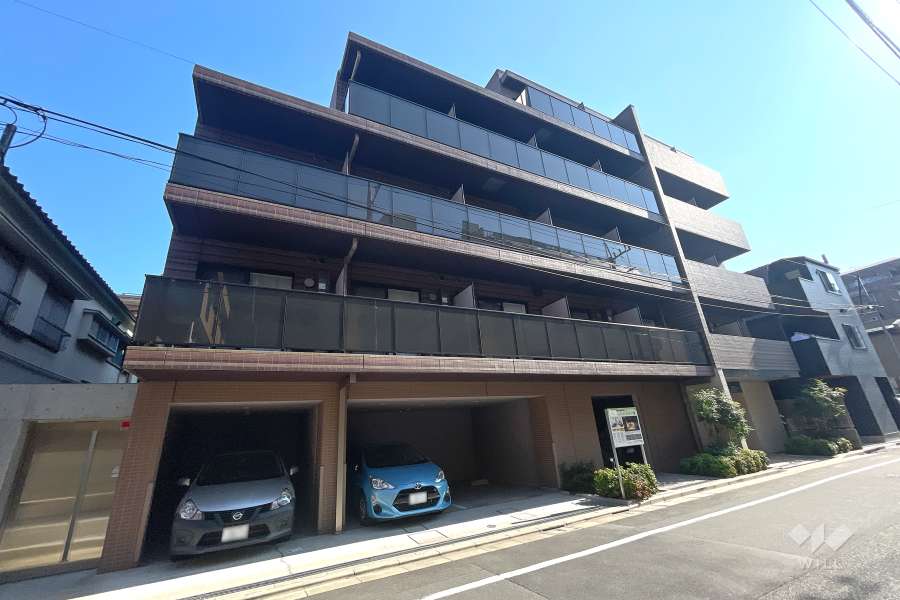 ブライズ下丸子の外観（南側から）