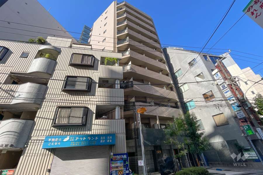 コンシェリア蒲田の外観（東側から）