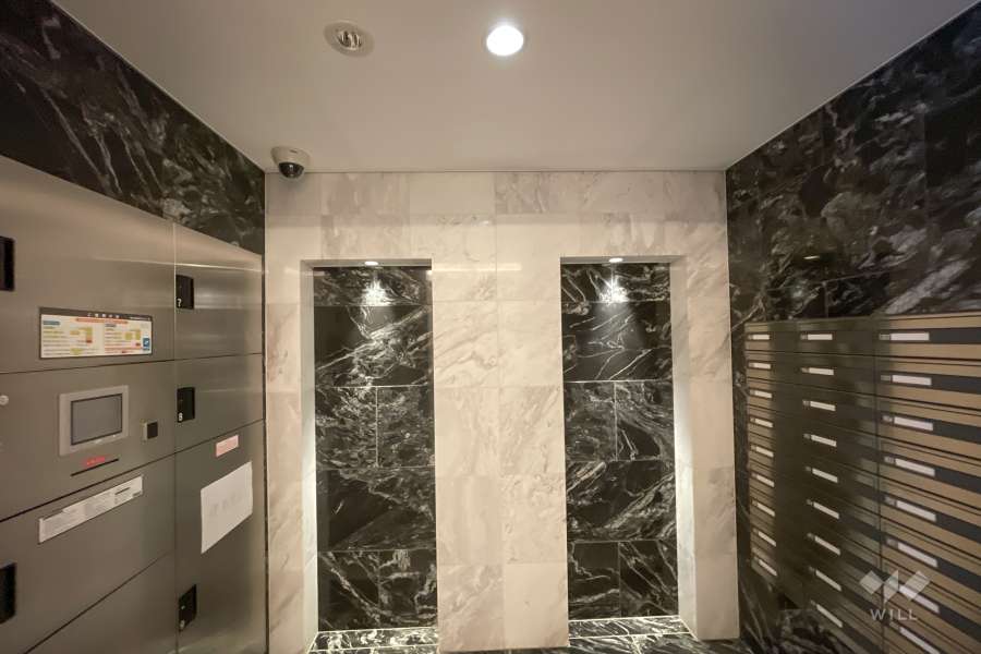 共用ポストと宅配ボックス