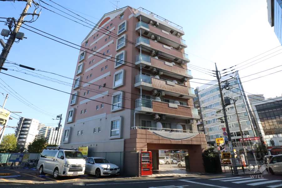 メインステージ蒲田の外観(北西側から)