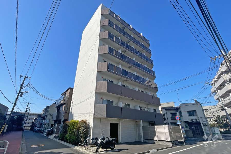 ヴォーガコルテ蒲田の外観（北東側から）