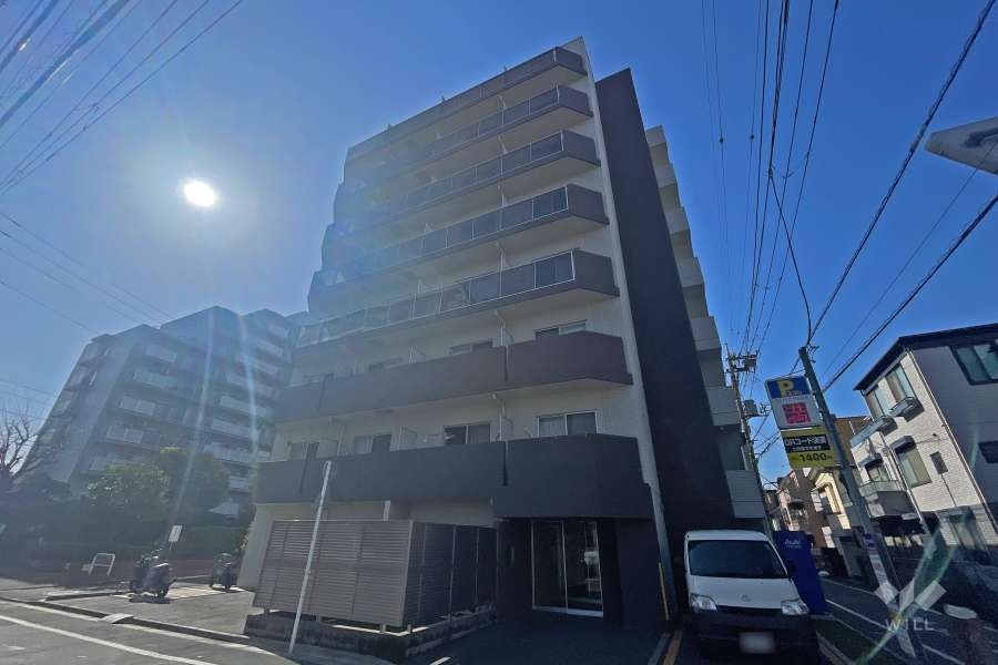ヴォーガコルテ蒲田の外観（北西側から）