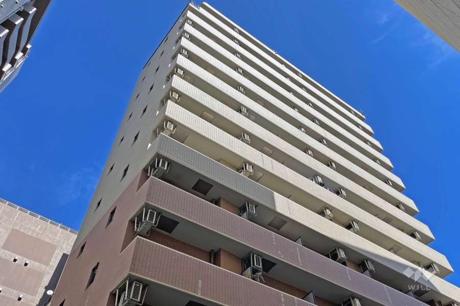 メインステージ蒲田２の外観（南西側から）