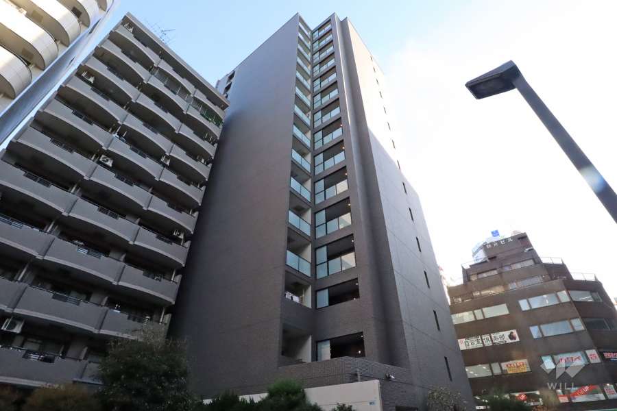 デュオステージ蒲田の外観(北西側)