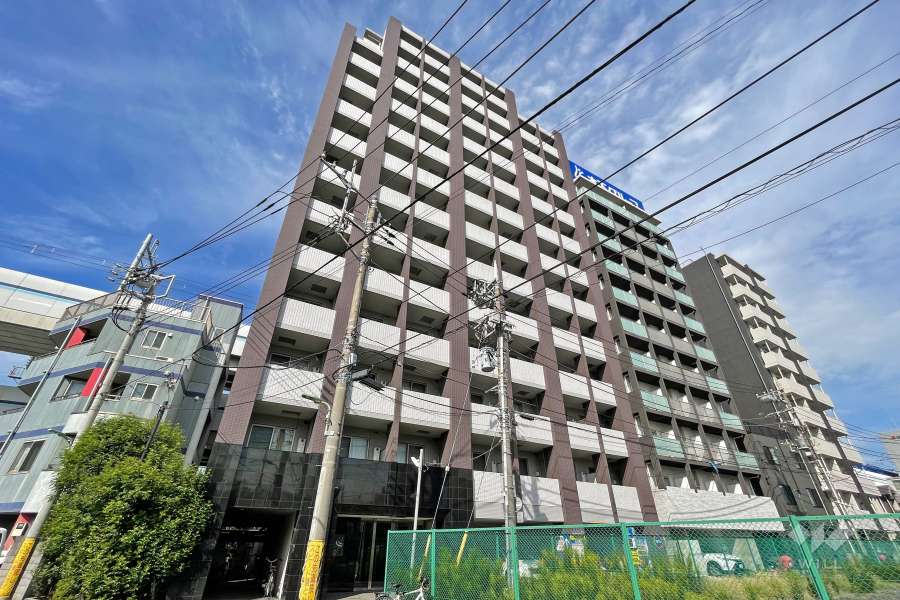 ザヴァレッシア蒲田シティの外観（南東側から）