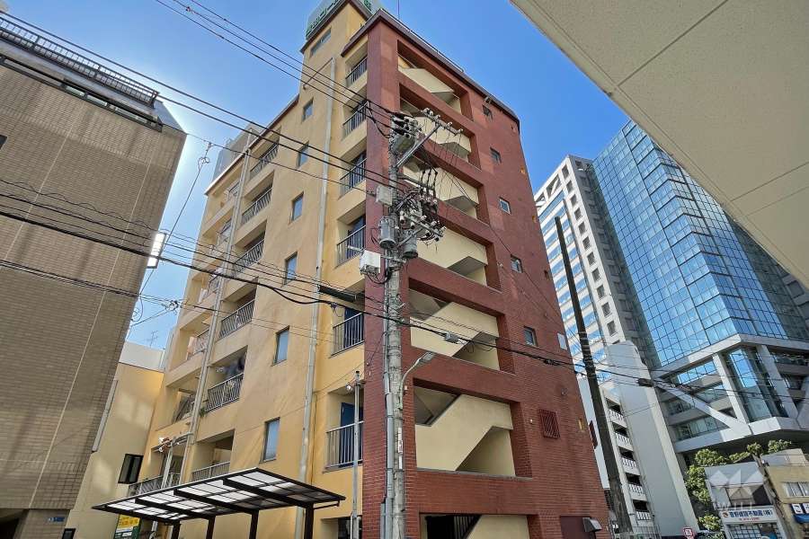 蒲田コーポ2の外観（北東側から）