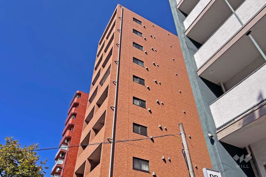 エルドゥーチェ蒲田の外観（東側から）