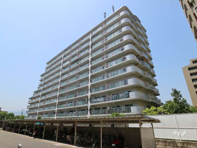 日商岩井香櫨園マンション1号棟の外観（南東側から）