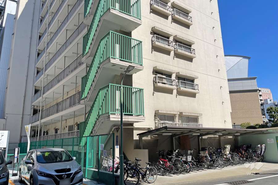 蒲田公園マンションの外観（南西側から）