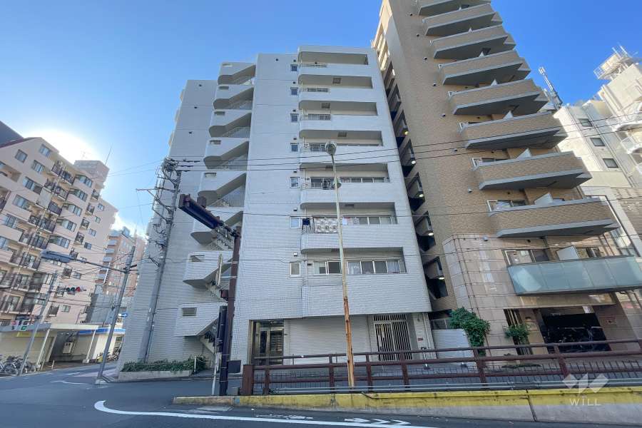 エクセル蒲田の外観（北西側から）