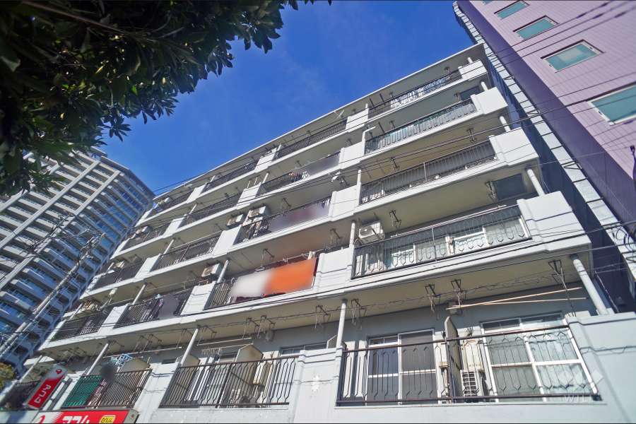 カーサ第二蒲田の外観（南東側から）