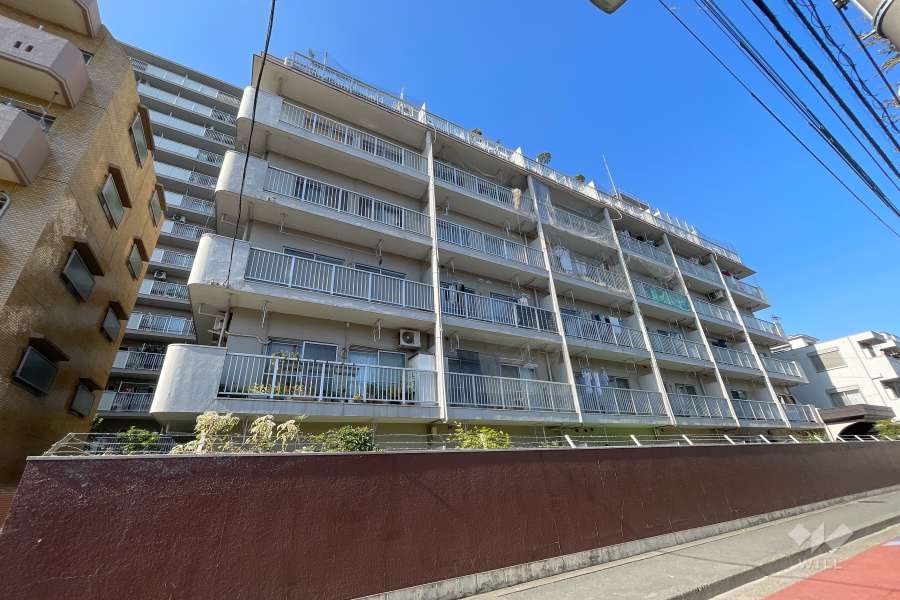 ニックハイム蒲田の外観（南東側から）