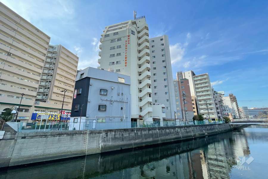 エンゼルハイム蒲田第５の外観（北東側から）