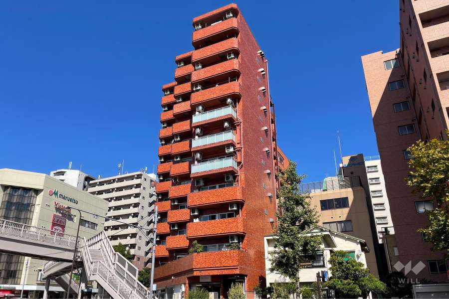 ハイライフ蒲田の外観（南東側から）