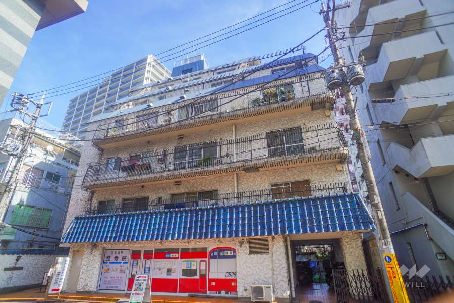 秀和蒲田レジデンスの外観（西側から）