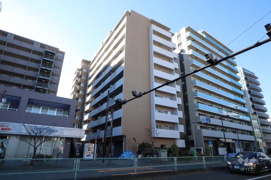 コスモ蒲田の外観(北東側から)