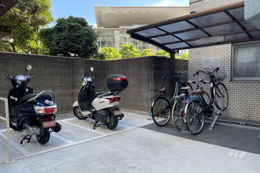 バイク置場