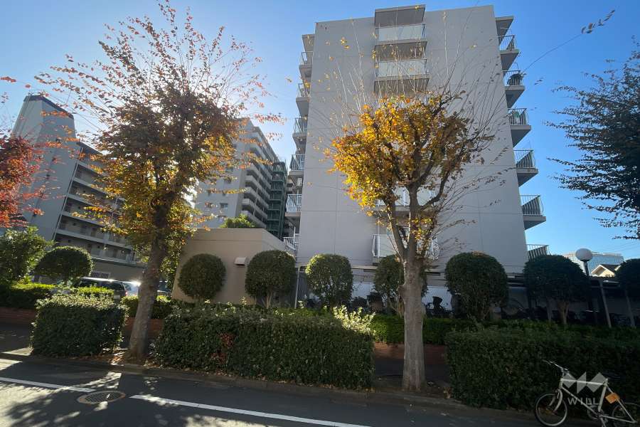 蒲田グリーンパークの外観（北西側から）