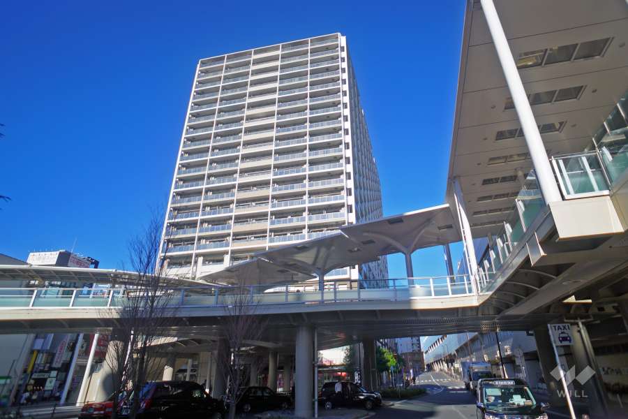 プラウドシティ蒲田の外観（南側から）