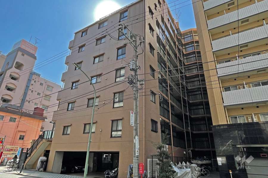 ルモン蒲田の外観（北側から）