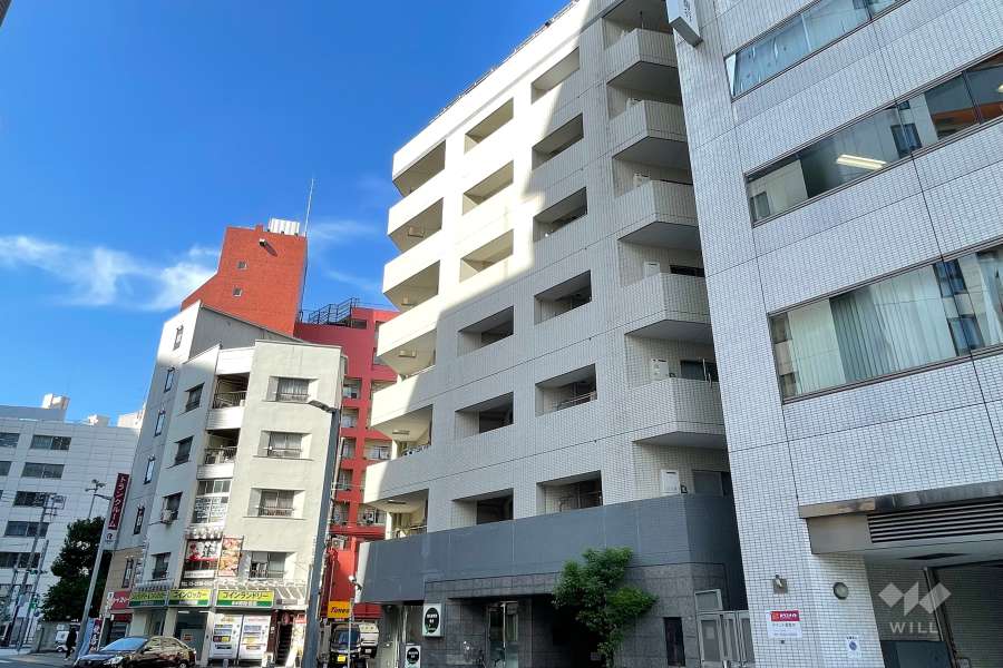 プリムローズ蒲田センタープレイスの外観（南側から）　