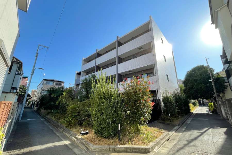 ステージグランデ蒲田２の外観（北西側から）