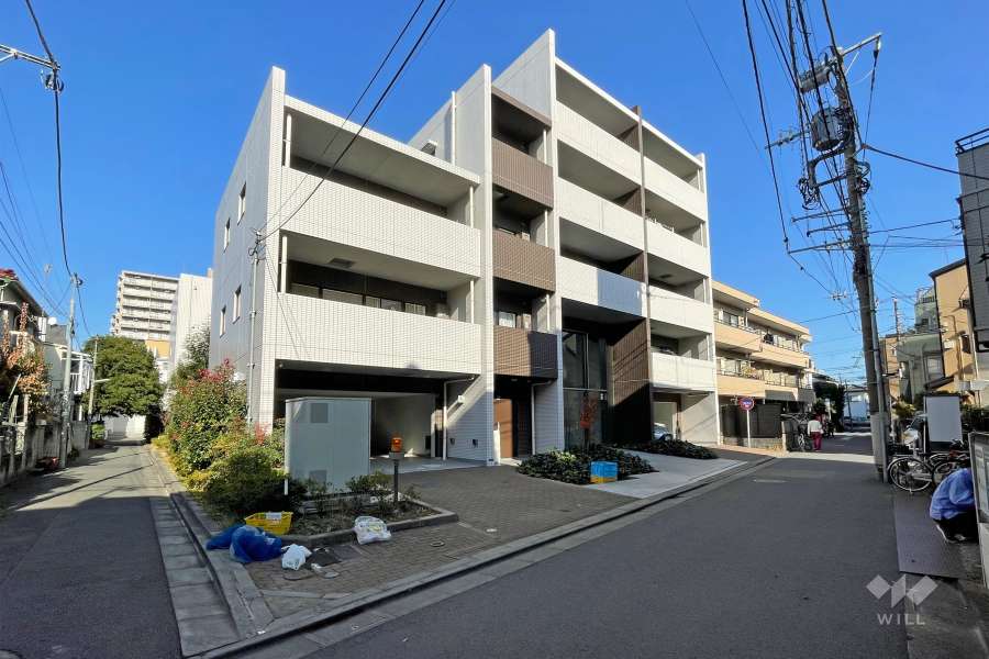 ステージグランデ蒲田２の外観（南西側から）