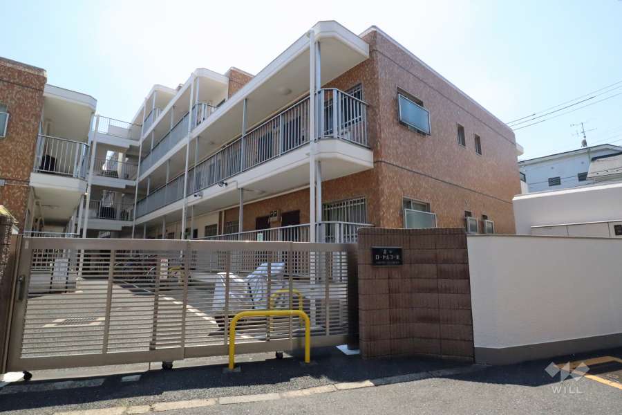 蒲田ローヤルコーポＡ棟の外観（北東側から）