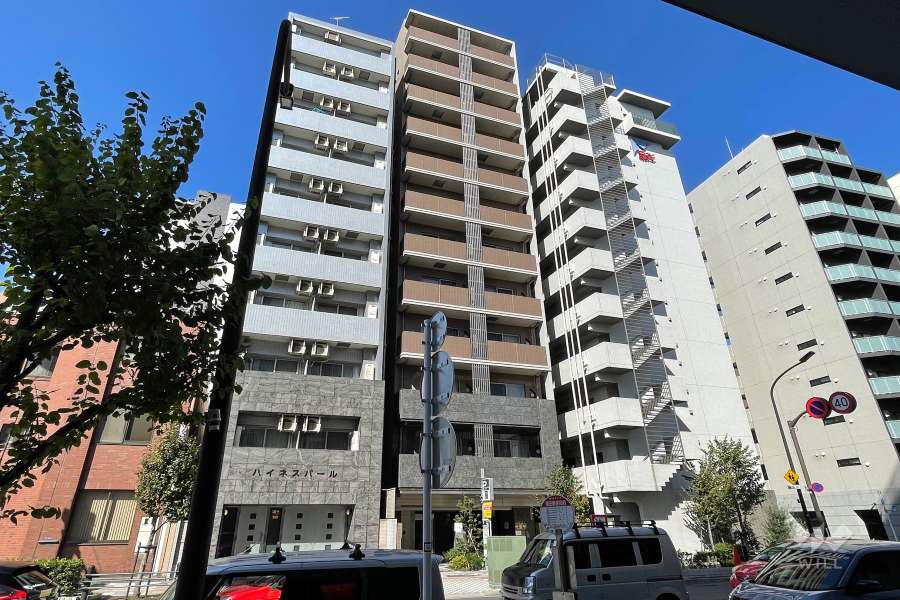 コンシェリア蒲田クロッシアの外観（南東側から）