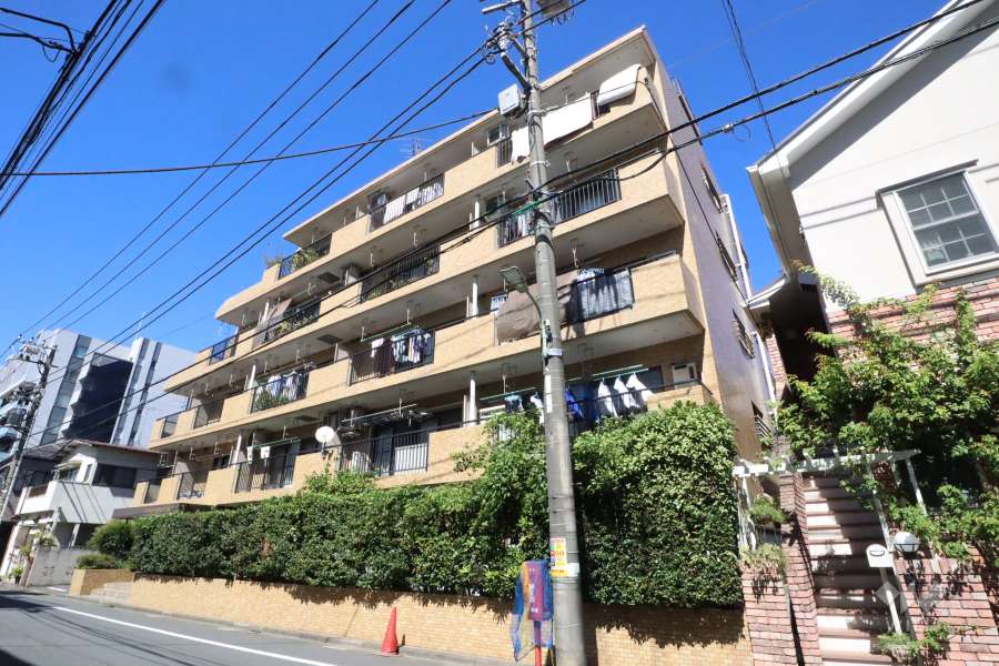 ライオンズマンション久が原第２の外観(南西側から)