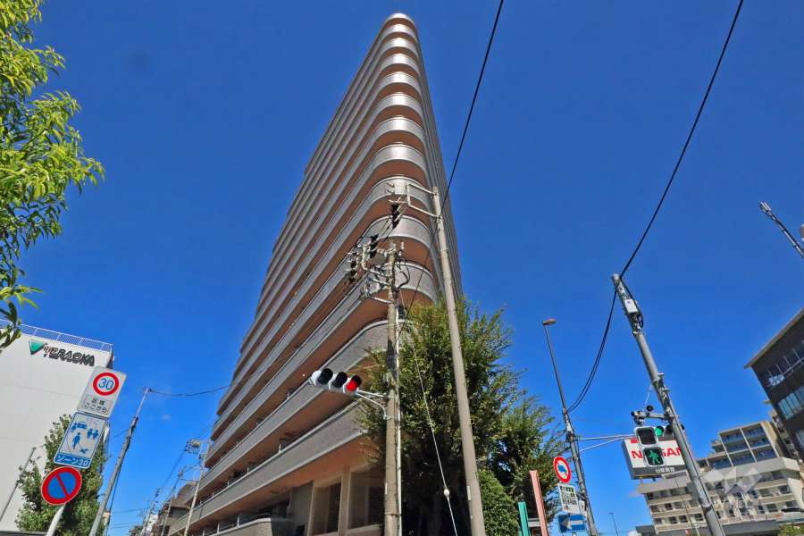 ライオンズプラザ久が原の外観(南西側から)