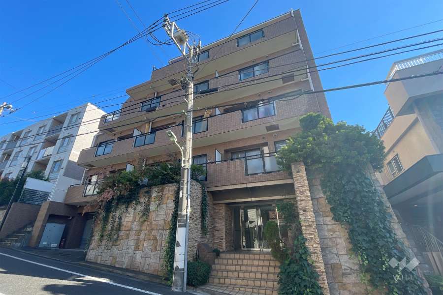 東急ドエルアルス久が原カリエールの外観（南西側から）