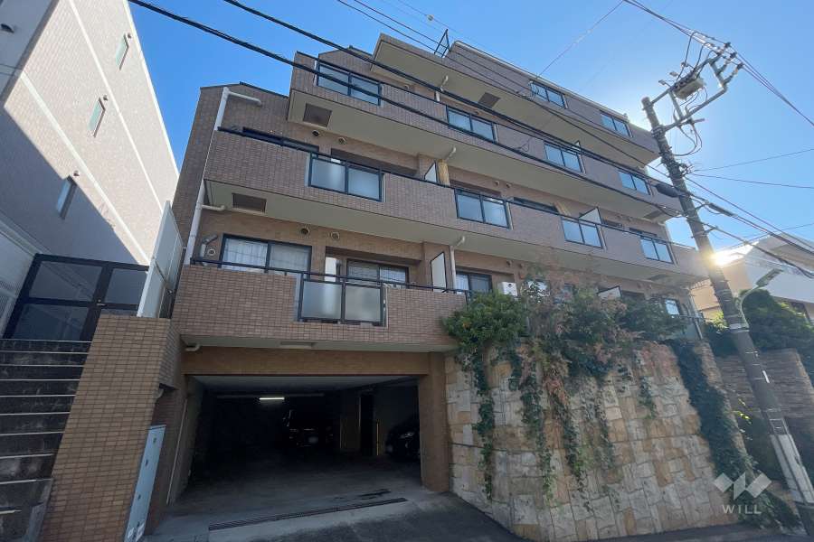 東急ドエルアルス久が原カリエールの外観（北西側から）