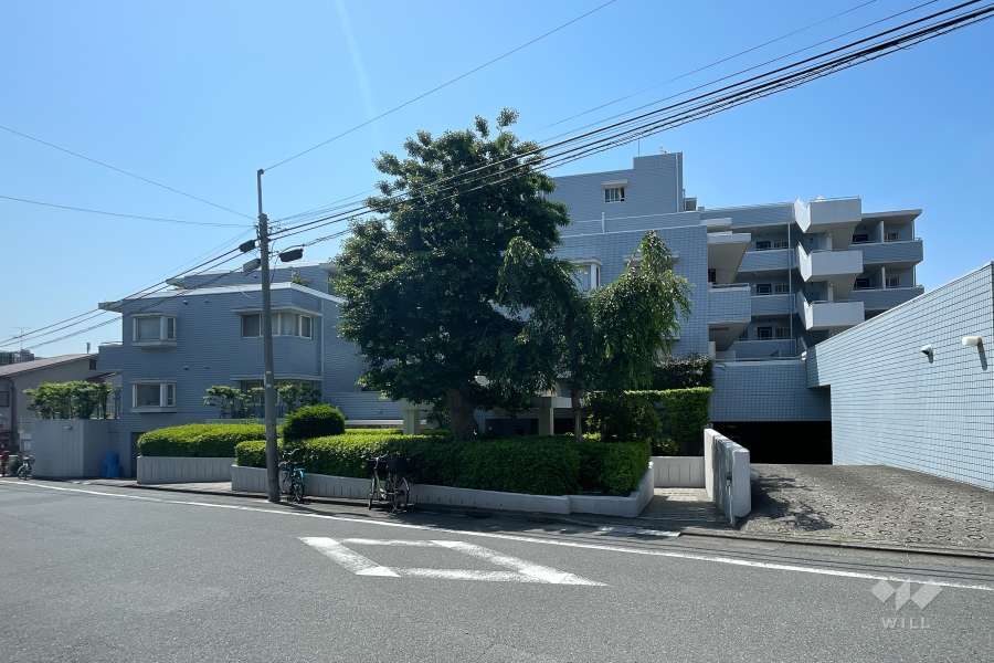 コート久が原の外観（北西側から）