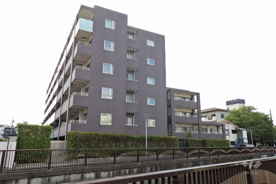 クリオ久が原の外観（東側から）