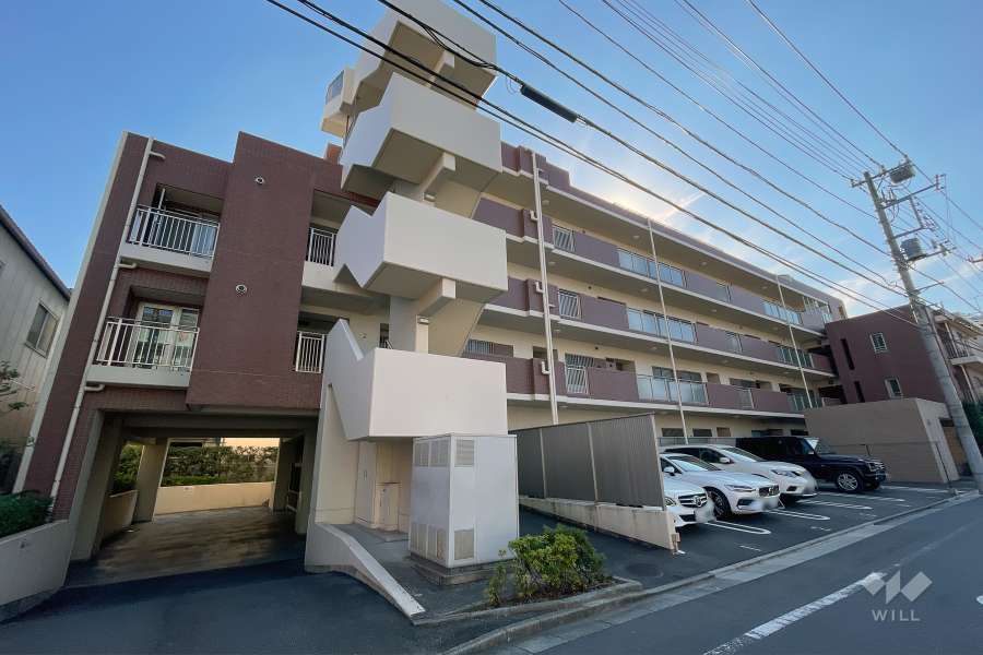 グランファセット久が原ヒルズの外観（北東側から）