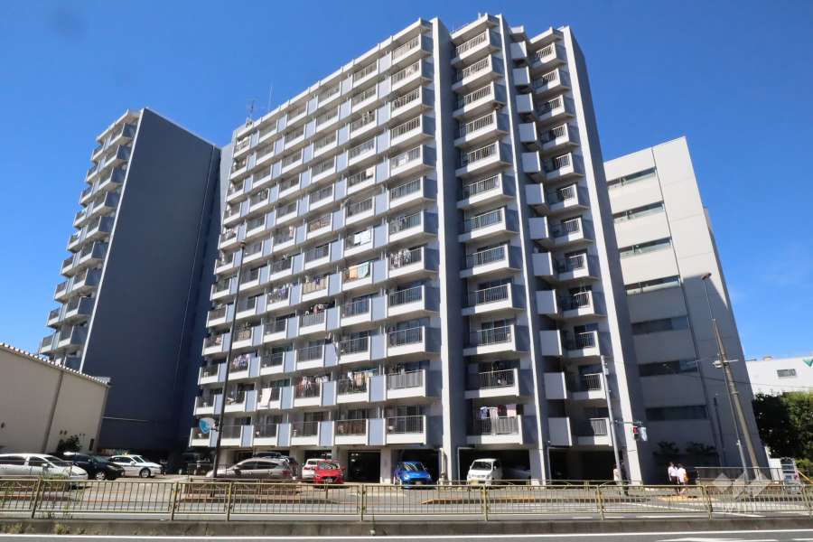 ニューハイム池上の外観(南側から)