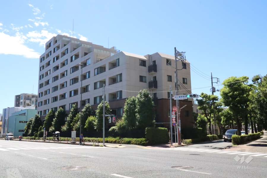 ヴェーゼント久が原の外観（東側から）